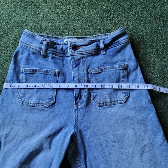 ZARA WIDE LEG JEANS - Picture 5 of 7